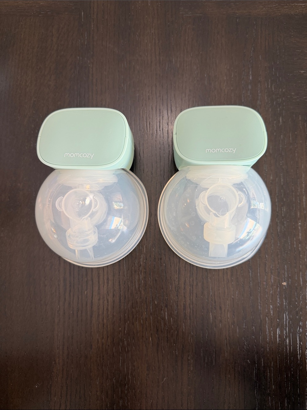 Momcozy wearable breast pumps- Mint Green